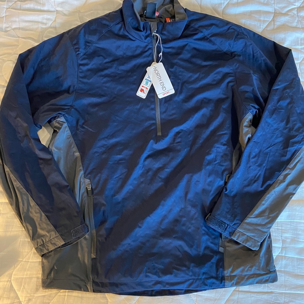 Navy Blue Men's Jacket by North End